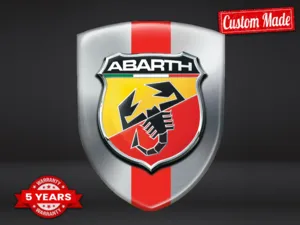 Fiat Abarth Business Labels Stickers Pro Max Durable Style